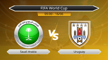 FIFA World Cup - Saudi Arabia vs Uruguay