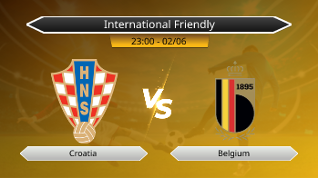 International Friendly - Croatia vs Belgium